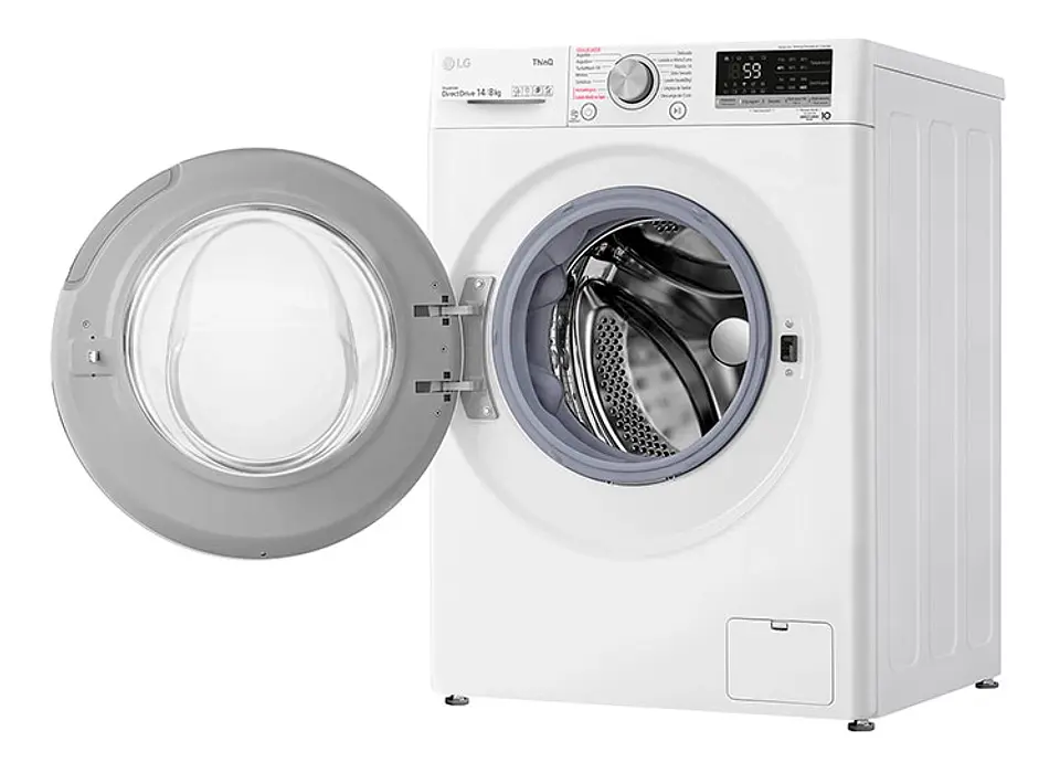 LAVADORA SECADORA LG WD14WVC4S6 14KG/8KG BLANCO 4
