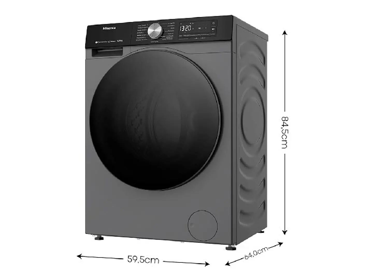 LAVADORA SECADORA HISENSE 14 KG 10 KG CARGA FRONTAL WD3S1443BT 3