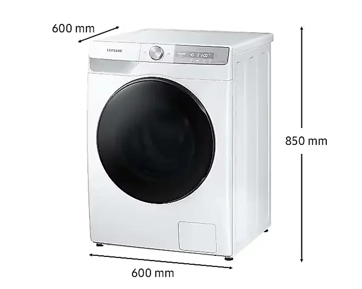 SAMSUNG LAVADORA SECADORA 12.5KG / 7KG CON INTELIGENCIA ARTIFICIAL EN PANEL DE CONTROL 3