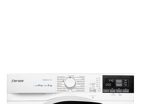 LAVADORA SECADORA FENSA PERFECT CARE 8WD  8KG/5KG BLANCO