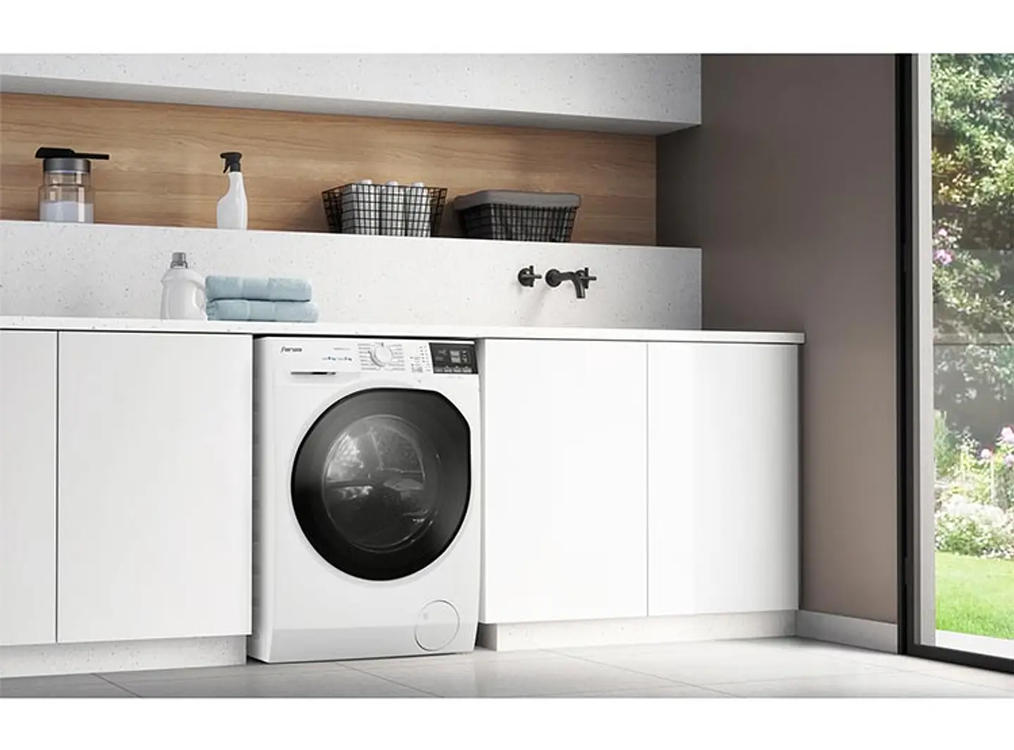 LAVADORA SECADORA FENSA PERFECT CARE 8WD  8KG/5KG BLANCO 6