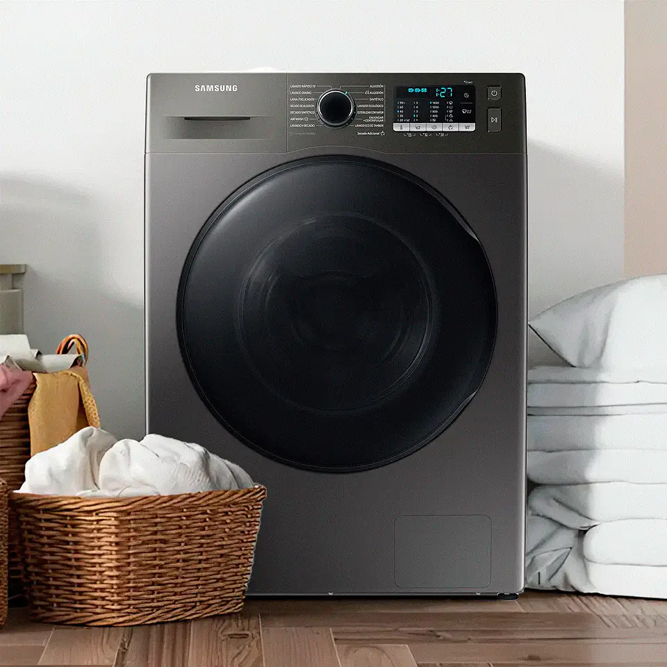 LAVADORA SECADORA SAMSUNG WD11TA046BX 11KG/7KG GRAFITO 9