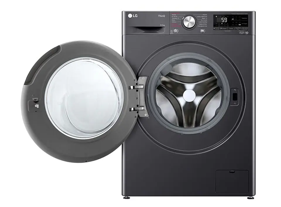 LAVADORA SECADORA LG WD9MVC4S6 9KG/5KG NEGRO 4