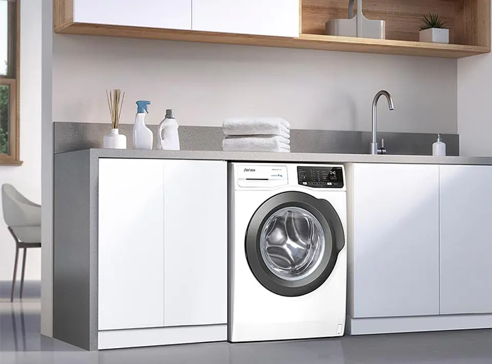 LAVADORA CARGA FRONTAL FENSA PREMIUM CARE 11W 11KG BLANCO 5