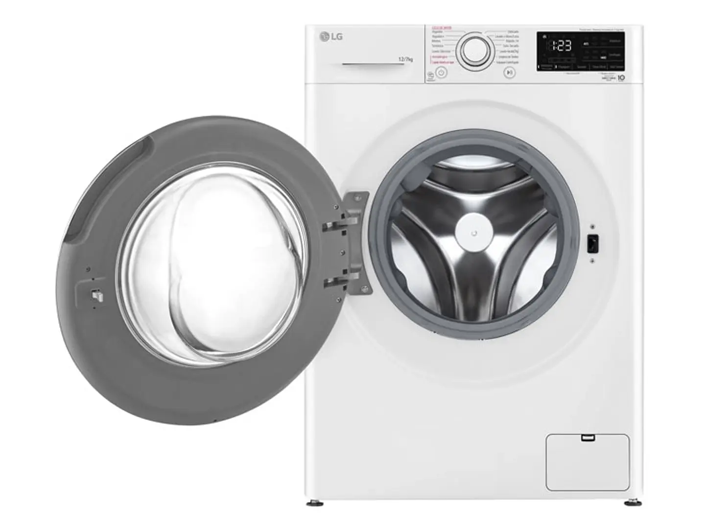 LAVADORA SECADORA LG WD12WVC5S6 12KG/7KG BLANCO 3