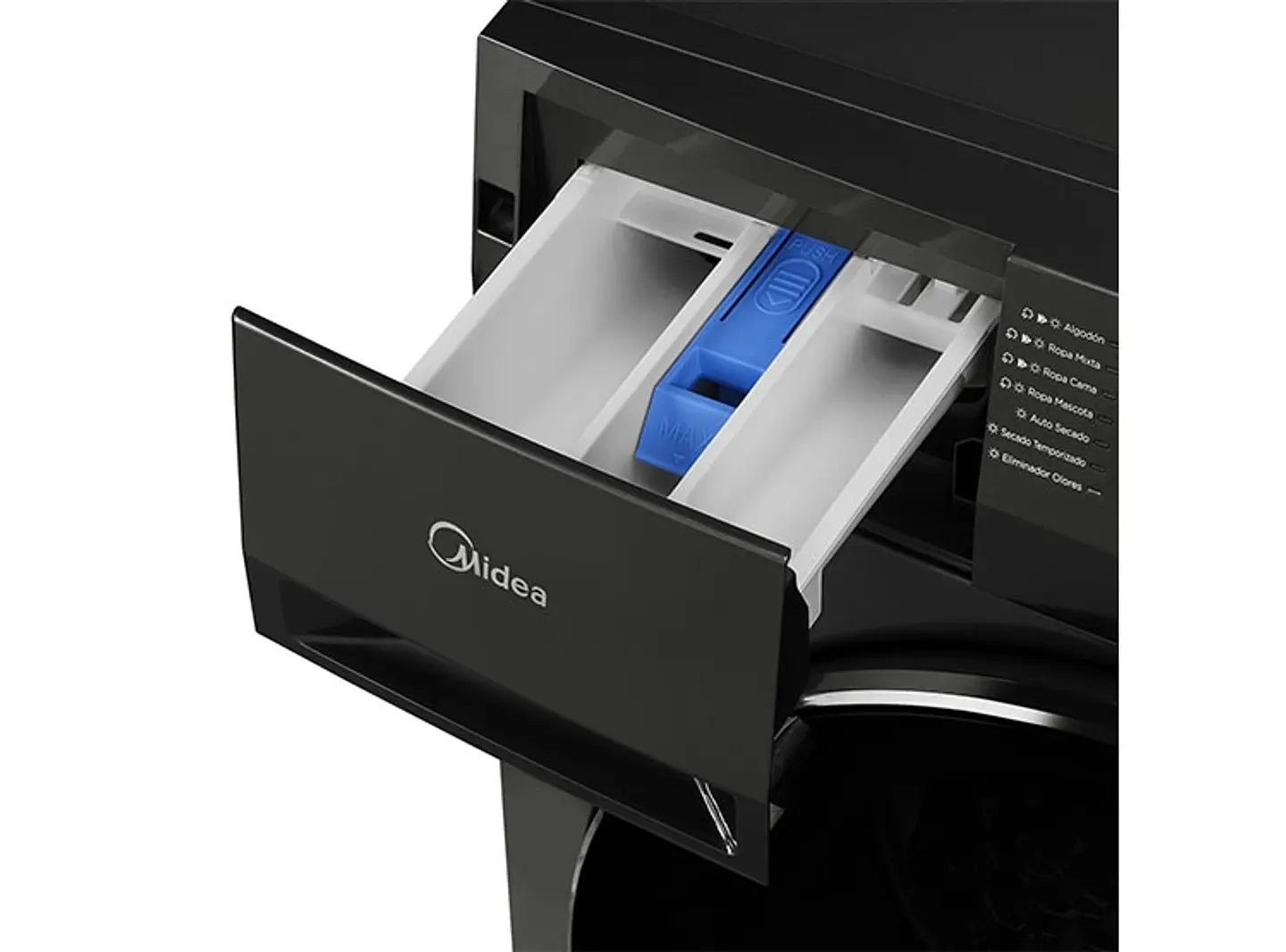 LAVADORA SECADORA MIDEA MF200D115WB/T 11.5KG/9KG GRAFITO 5