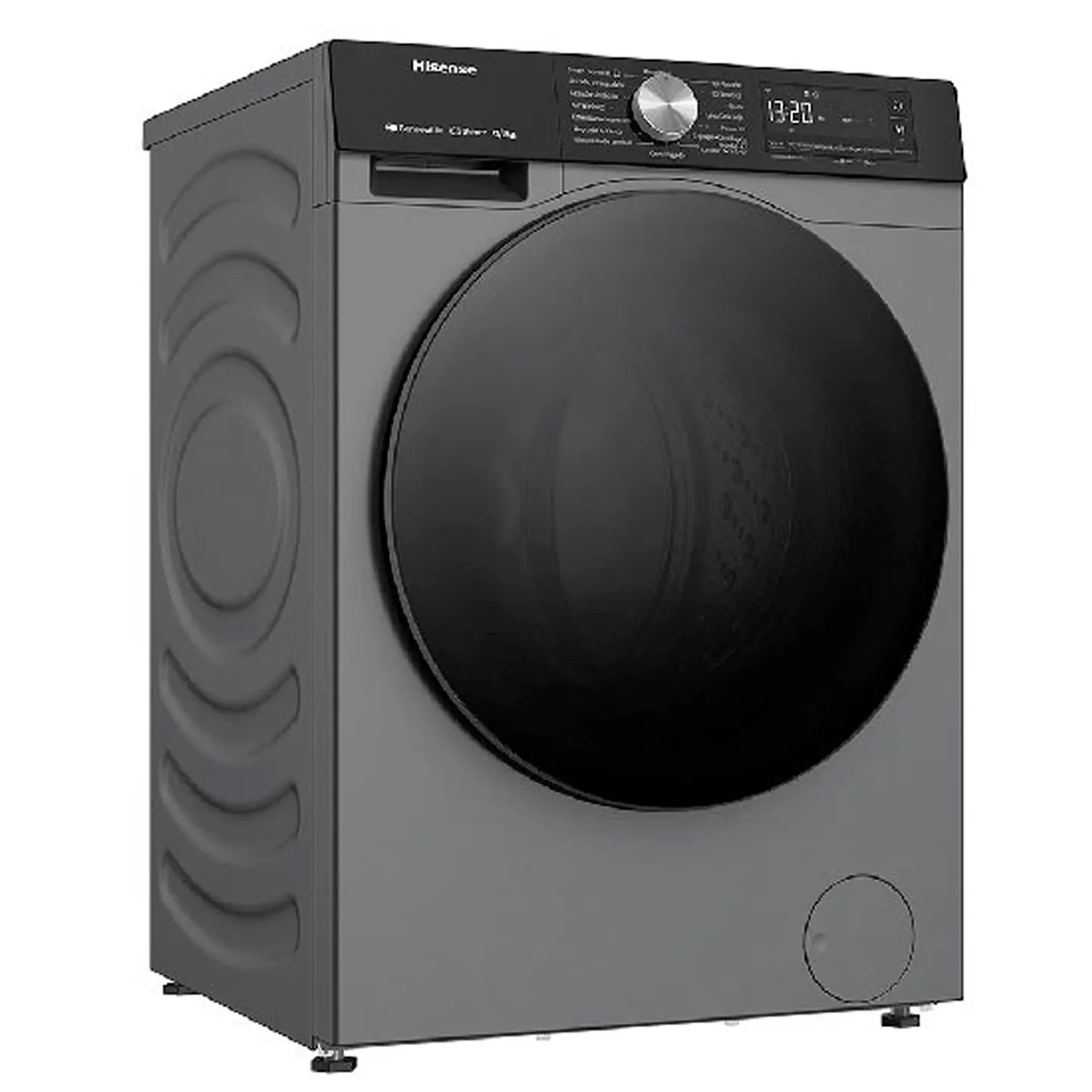 LAVADORA SECADORA CARGA FRONTAL HISENSE WD3S1243BT 12KG/8KG GRAFITO 6