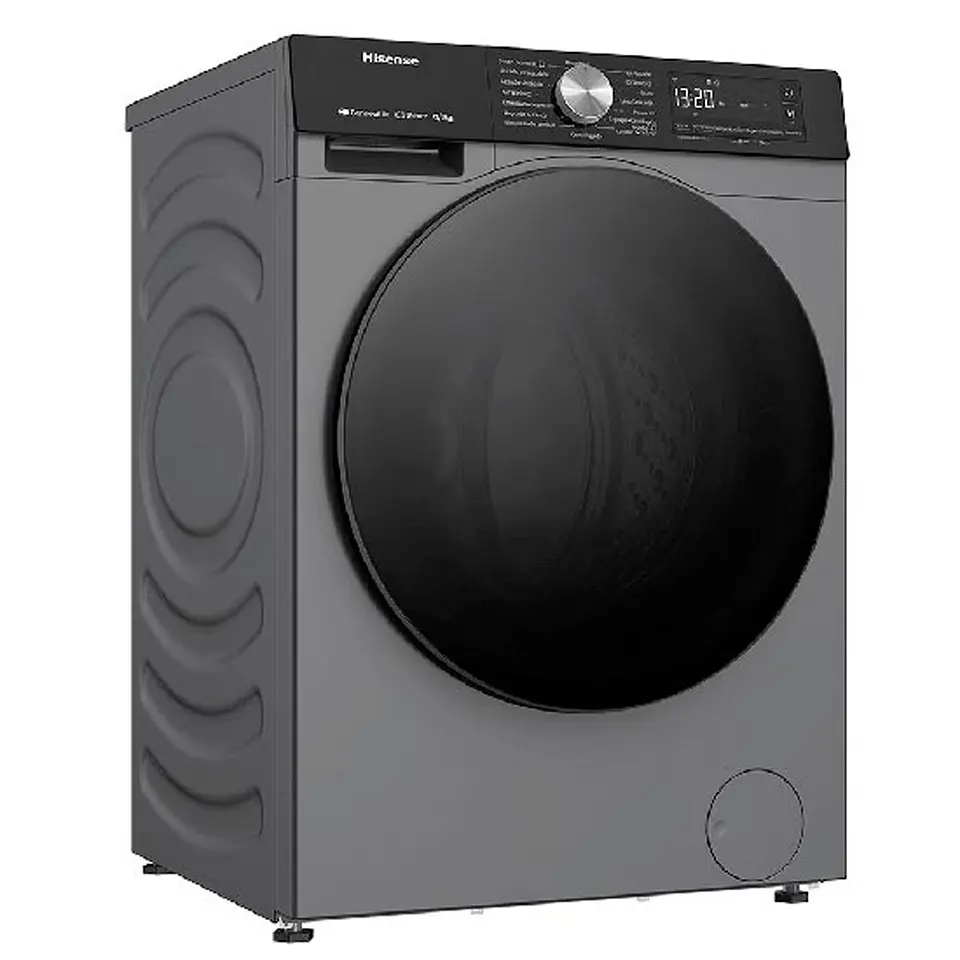 LAVADORA SECADORA CARGA FRONTAL HISENSE WD3S1243BT 12KG/8KG GRAFITO 6