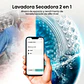 LAVADORA SECADORA CARGA FRONTAL HISENSE WD3S1243BT 12KG/8KG GRAFITO - Miniatura 9