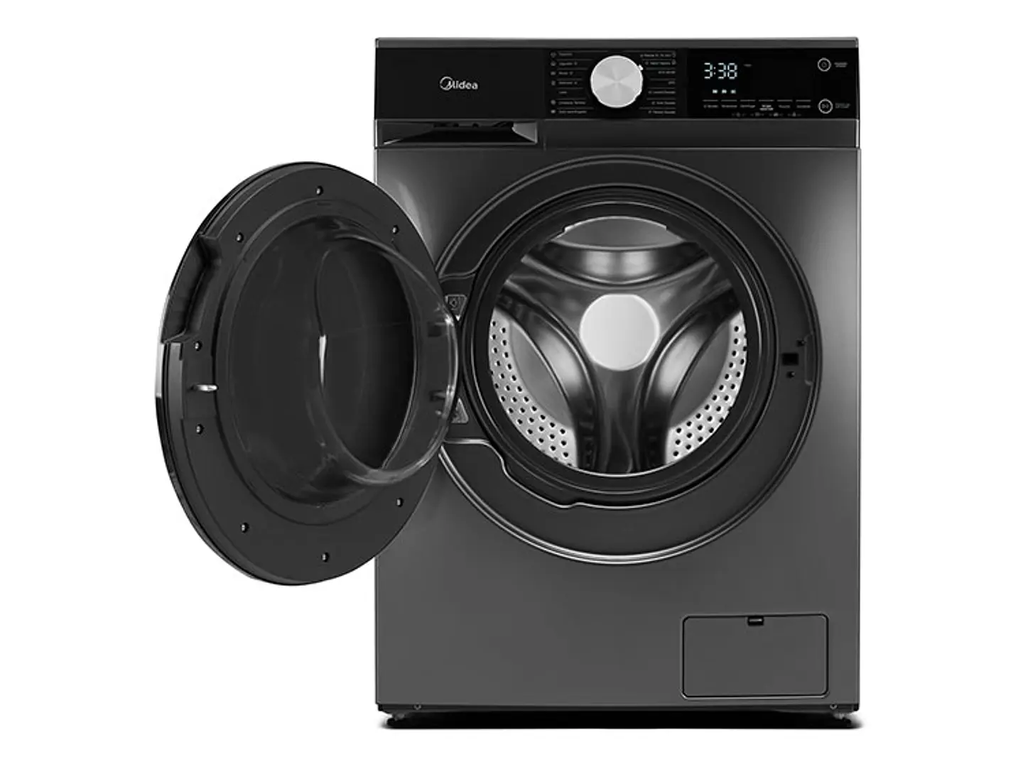 LAVADORA SECADORA MIDEA MLSF-095B/S 9.5KG/7KG TITANIO 3