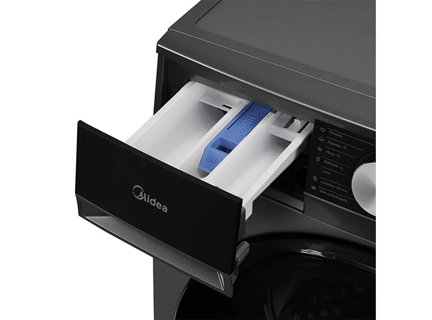 LAVADORA SECADORA MIDEA MLSF-095B/S 9.5KG/7KG TITANIO 6
