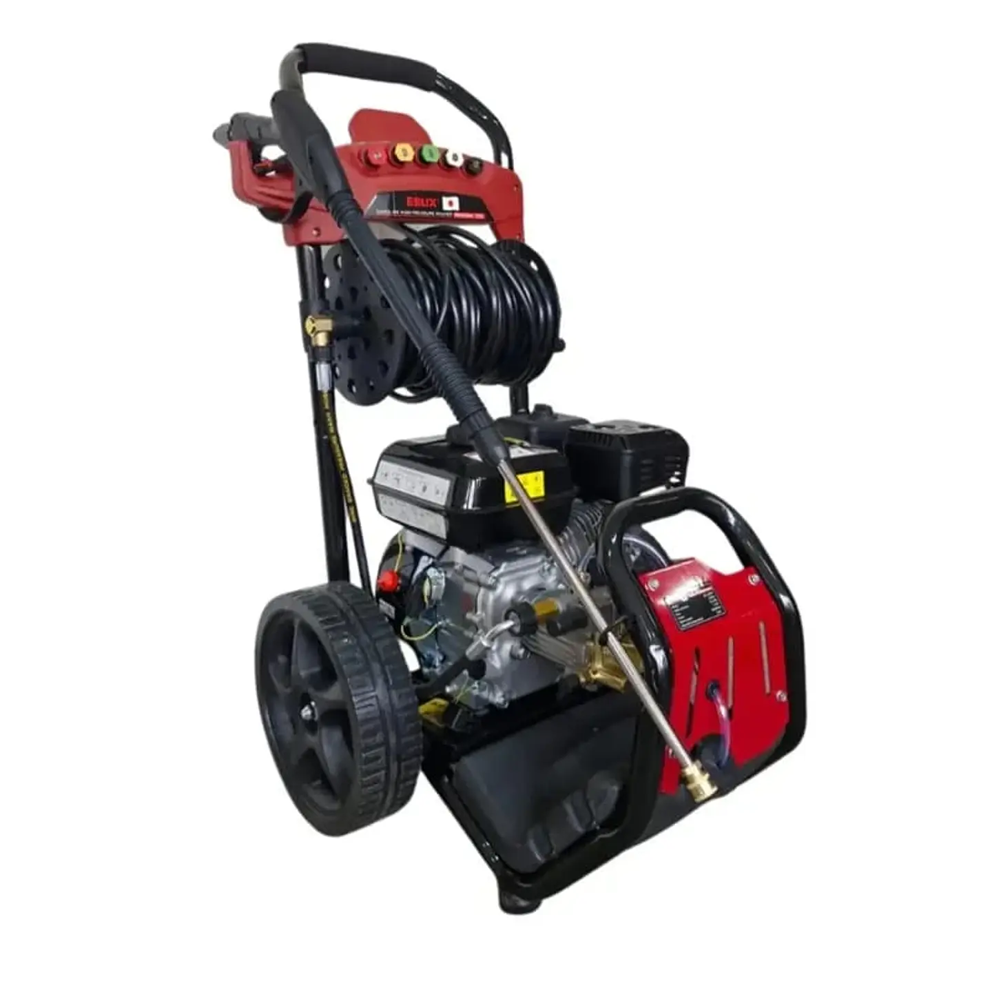 HIDROLAVADORA A BENCINA INDUSTRIAL 7,5 HP 12 METROS MAGUERA 1