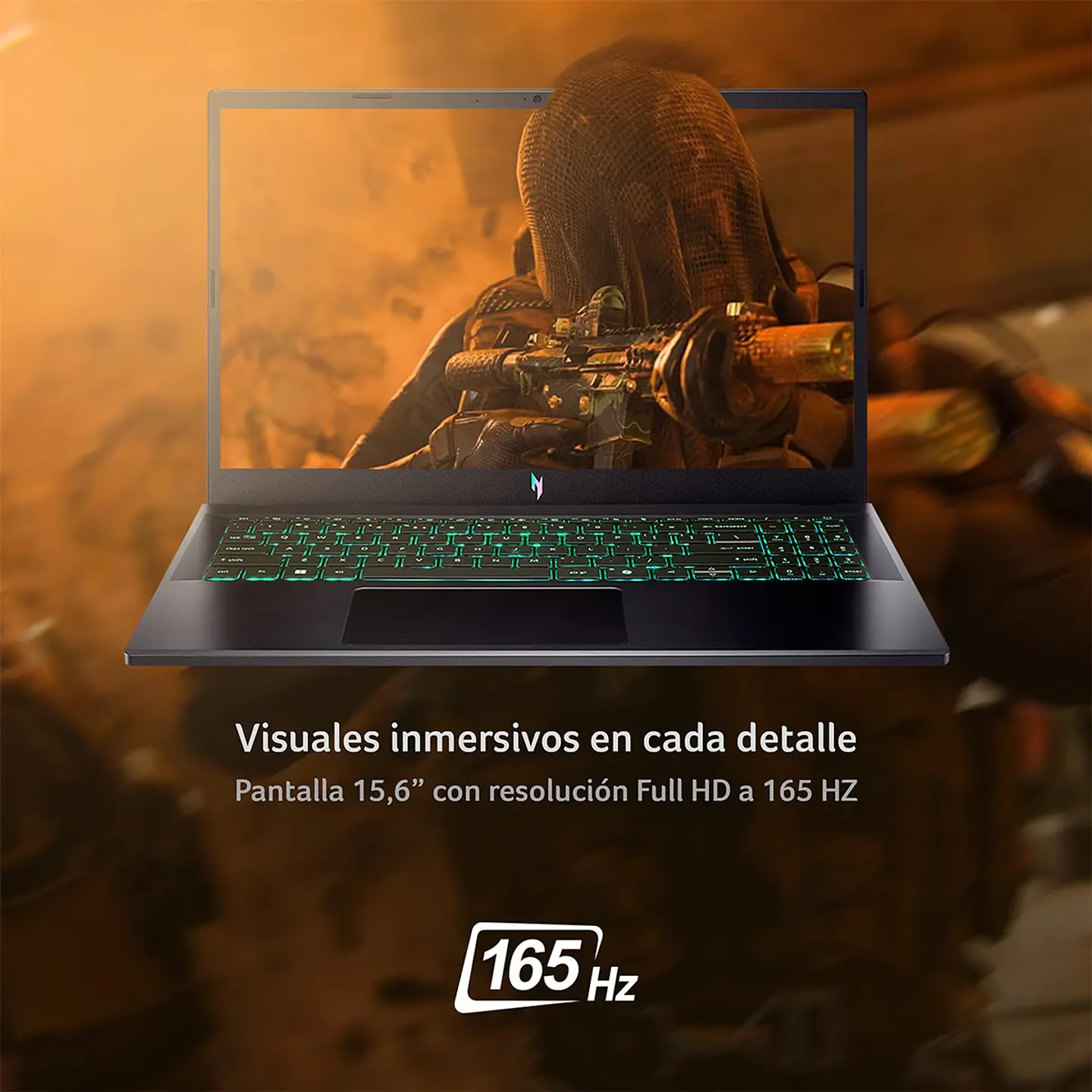 NOTEBOOK ACER GAMER NITRO 5 ANV15-52-96J3-1 INTEL CORE I9 32GB RAM 1TB SSD NVIDIA RTX5060 15.6 4