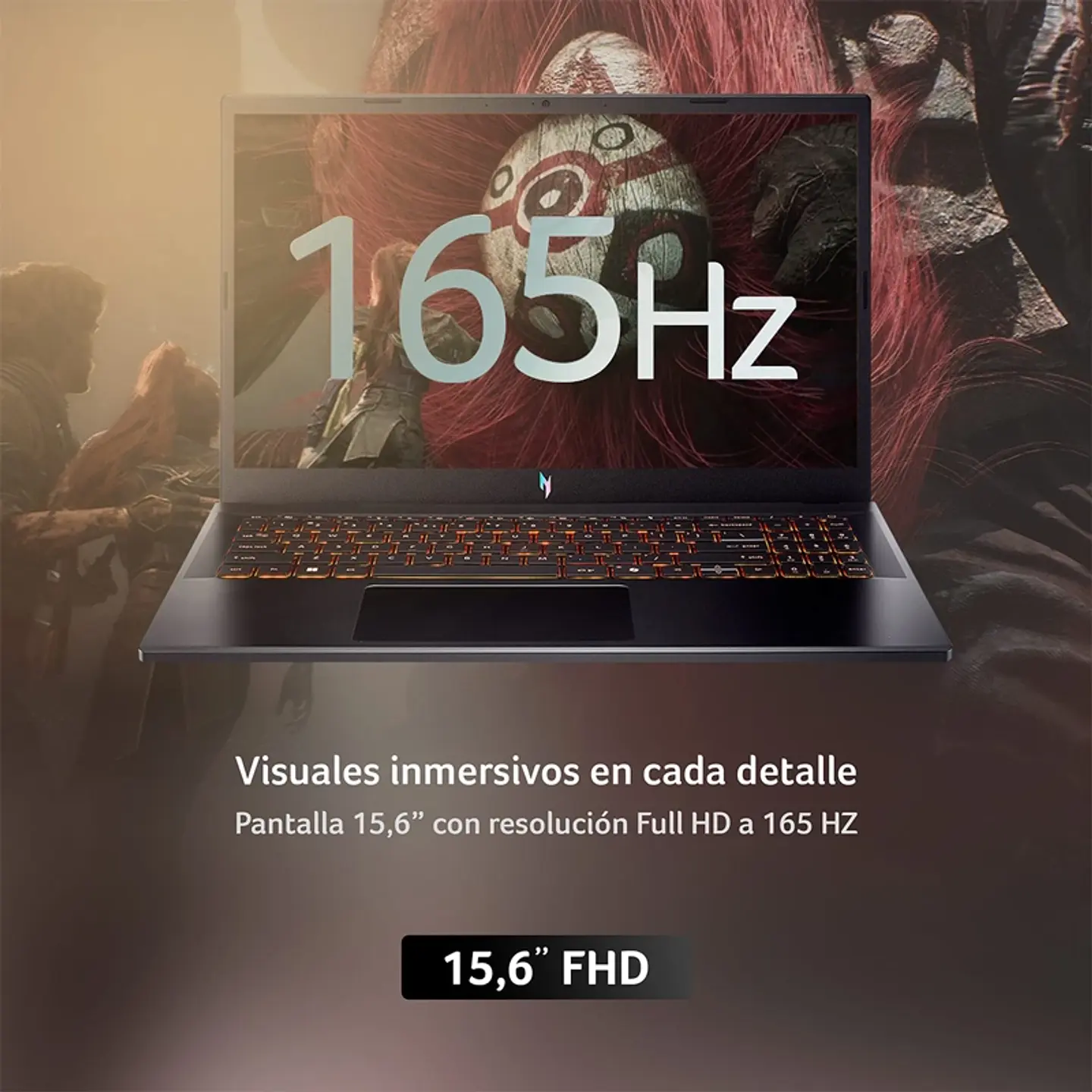 NOTEBOOK ACER GAMER NITRO 5 ANV15-52-73S9-1 INTEL CORE I7 24GB RAM 512GB SSD NVIDIA RTX5050 15.6