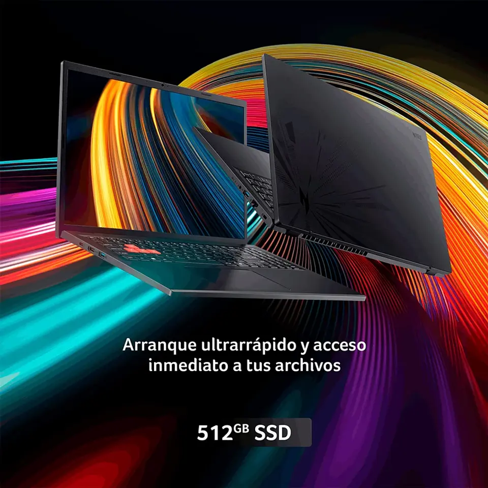 NOTEBOOK ACER NITRO LITE NL16-71G-56Q8-1 INTEL CORE I5 16GB RAM 512GB SSD NVIDIA RTX 3050 16” 4