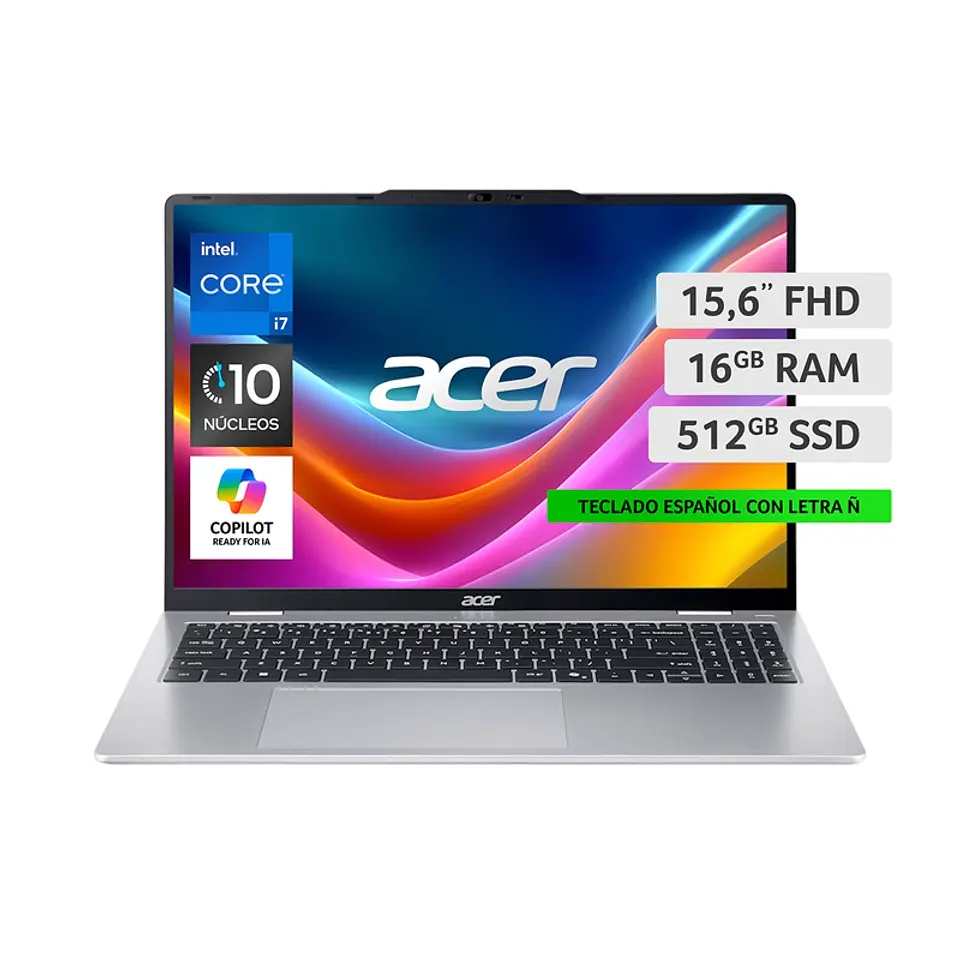 NOTEBOOK ACER ASPIRE LITE AL15-72P-79W5-1 INTEL CORE I7 16GB RAM 512GB SSD 15.6