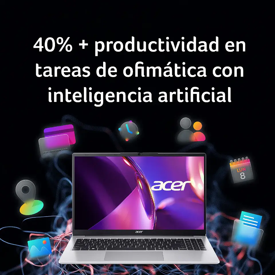 NOTEBOOK ACER ASPIRE LITE LAPTOP AL15-41P-R0ZY-2 AMD RYZEN 7 8 GB RAM 512 GB SSD 15.6