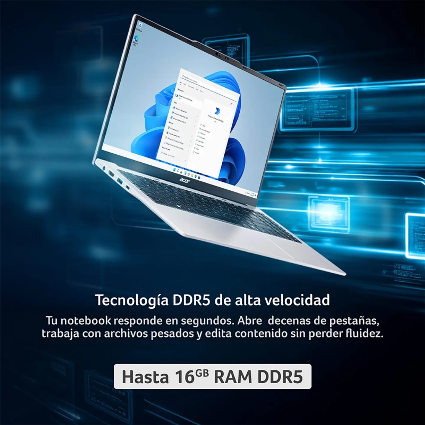 NOTEBOOK ACER ASPIRE LITE AL14-31P-MG40-1 INTEL CORE I3 8GB RAM 512GB SSD 14'' 3