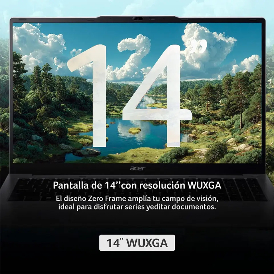 NOTEBOOK ACER ASPIRE LITE AL14-31P-MG40-1 INTEL CORE I3 8GB RAM 512GB SSD 14'' 6