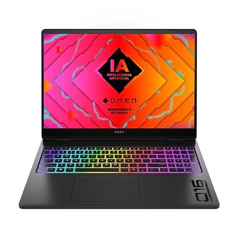 NOTEBOOK GAMER HP OMEN MAX 16-AH0003LA INTEL CORE ULTRA 9 32GB RAM 1TB SSD NVIDIA RTX 5080 16”