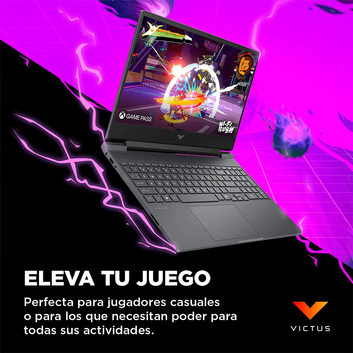 NOTEBOOK GAMER HP VICTUS 15-FA2014LA INTEL CORE I5 16GB RAM 512GB SSD NVIDIA RTX 3050 15.6” 9