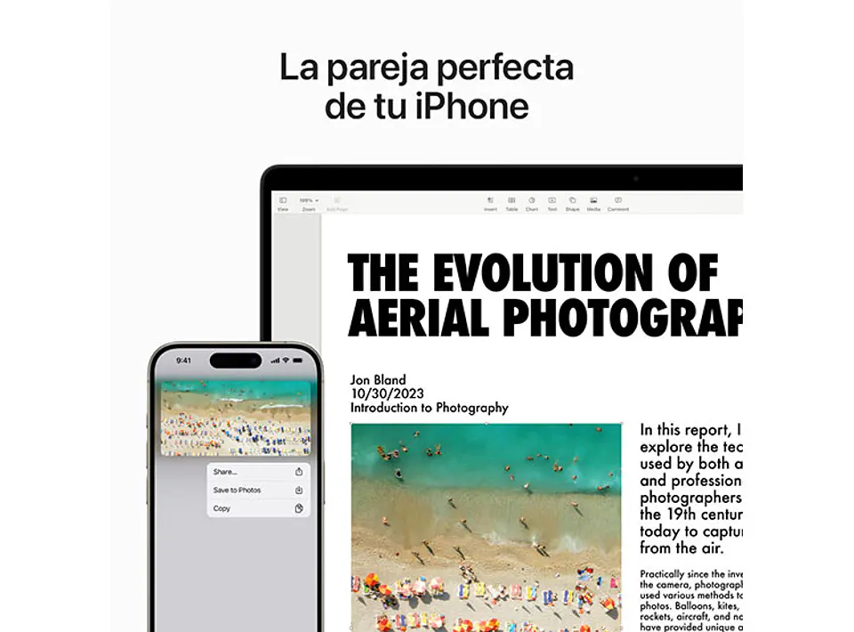 MACBOOK PRO M3 (CPU 8NUC Y GPU 10NUC) 8 GB RAM 1 TB SSD 14.2