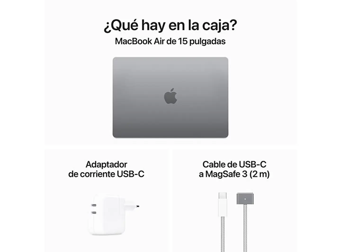 MACBOOK AIR M3 (CPU 8NUC Y GPU 10NUC) 16GB RAM 256GB SSD 15.3