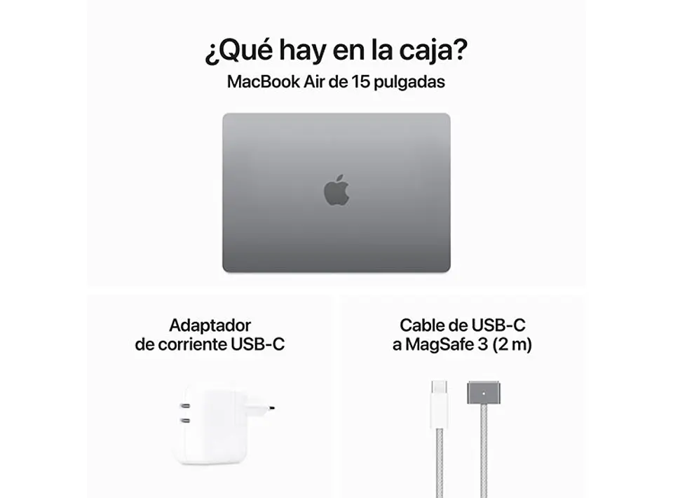 MACBOOK AIR M3 (CPU 8NUC Y GPU 10NUC) 16GB RAM 256GB SSD 15.3