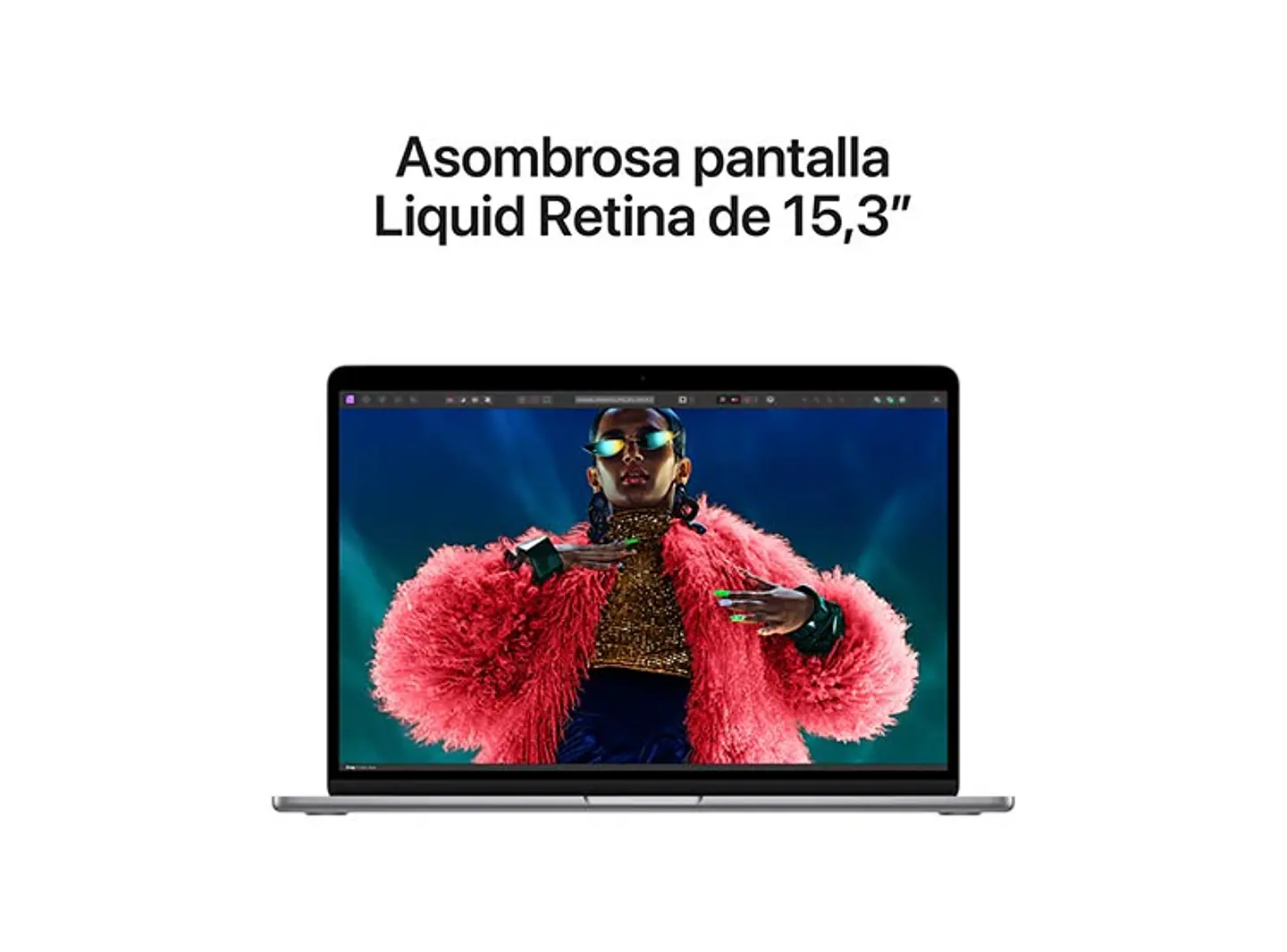 MACBOOK AIR M3 (CPU 8NUC Y GPU 10NUC) 16GB RAM 256GB SSD 15.3