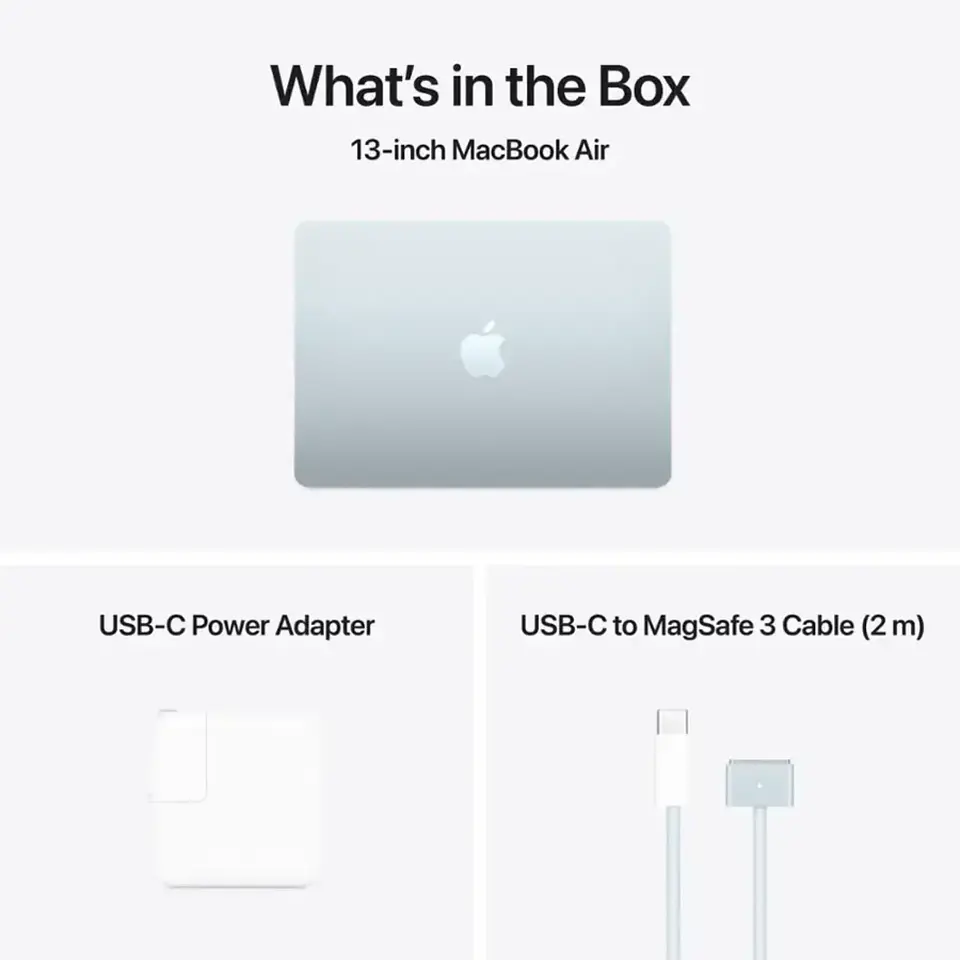 APPLE MACBOOK AIR 13,6' M4 CHIP 16GB 256GB SSD AZUL 3