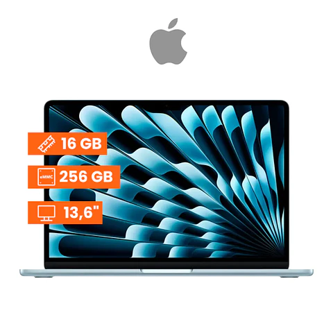 APPLE MACBOOK AIR 13,6' M4 CHIP 16GB 256GB SSD AZUL