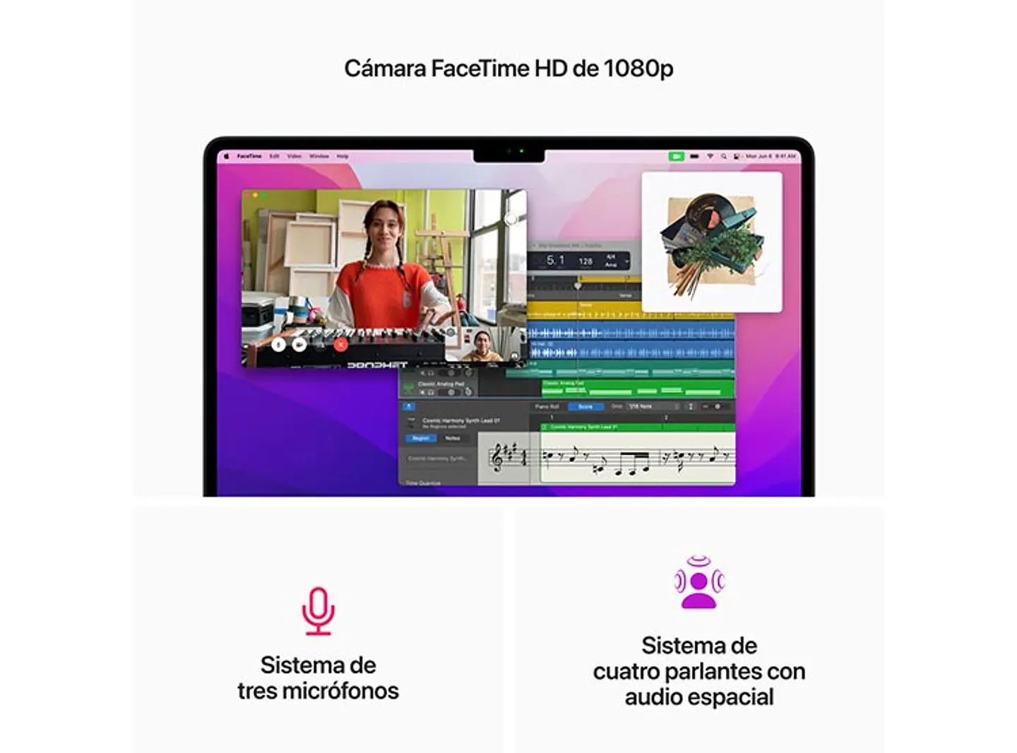 MACBOOK AIR M2 (CPU 8NUC Y GPU 8NUC) 8 GB RAM 256 GB SSD 13.6