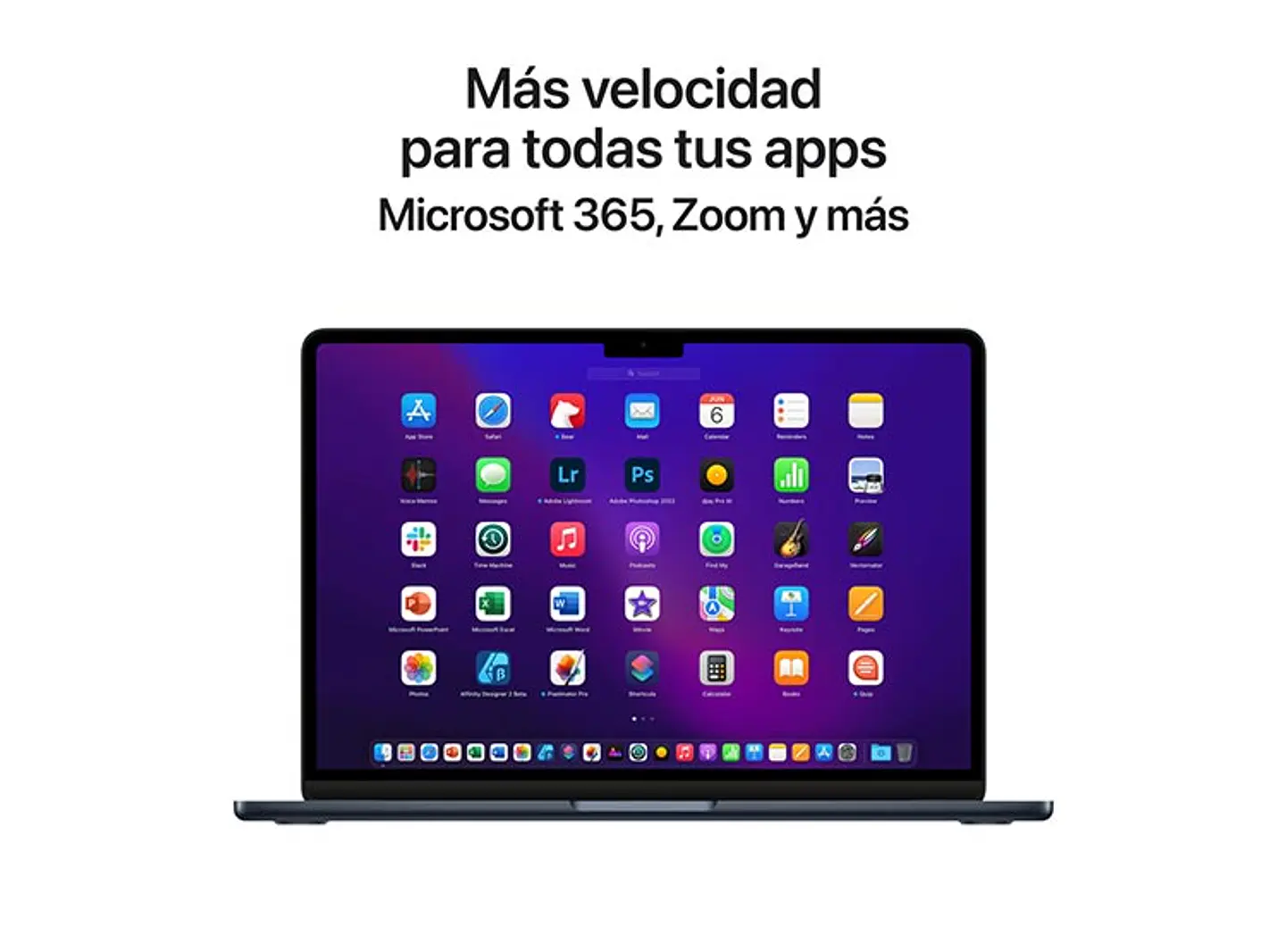 MACBOOK AIR M2 (CPU 8NUC Y GPU 8NUC) 8 GB RAM 256 GB SSD 13.6