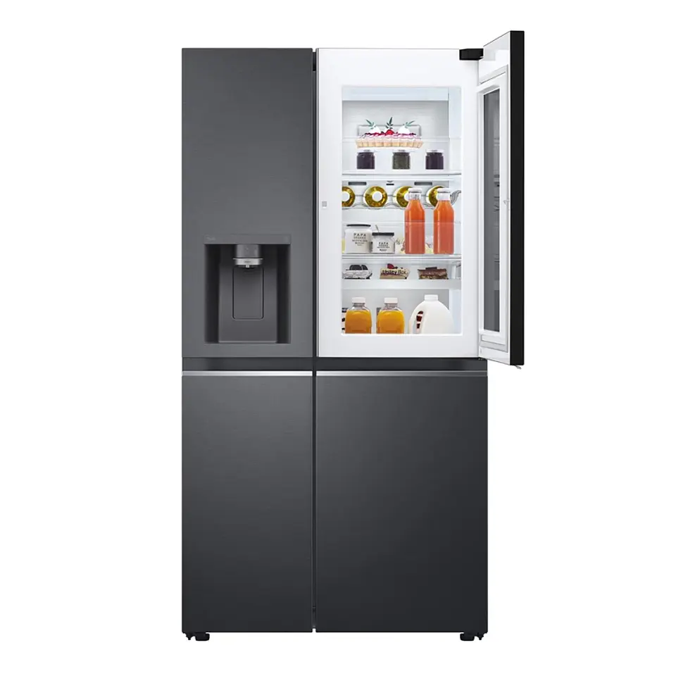 REFRIGERADOR SIDE BY SIDE LG GS66SXTC 598L NO FROST GRAFITO 6