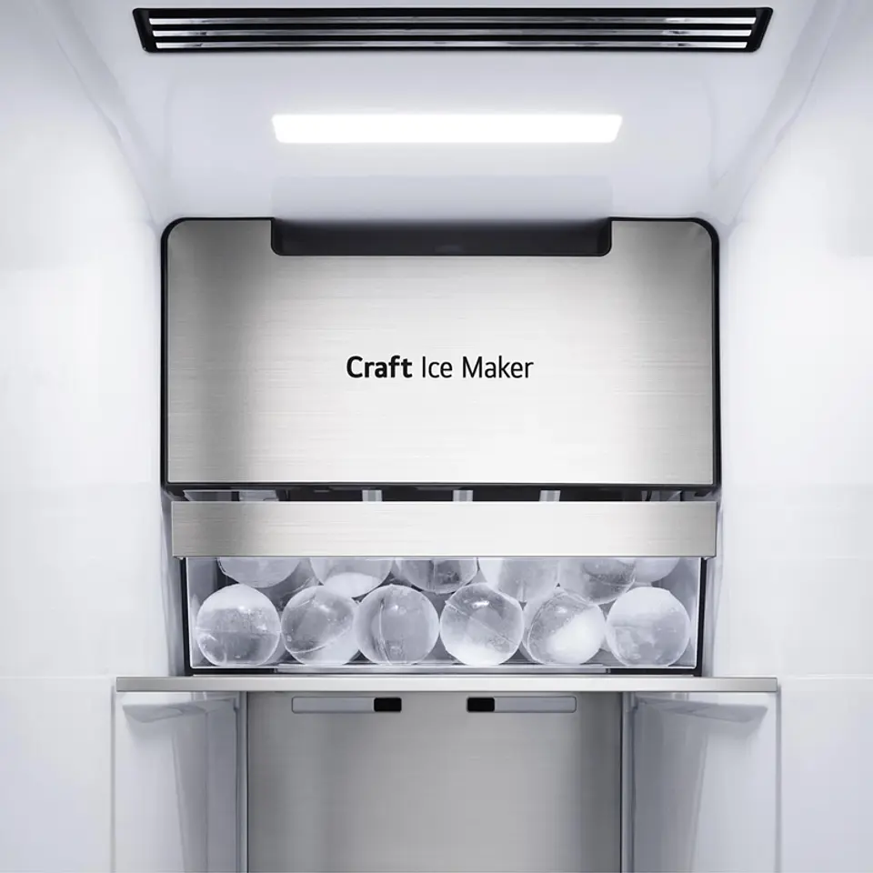 REFRIGERADOR SIDE BY SIDE LG GS66SXTC 598L NO FROST GRAFITO 12