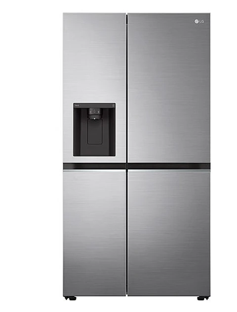 REFRIGERADOR SIDE BY SIDE LG GS66WPP 611L NO FROST PLATA