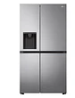 REFRIGERADOR SIDE BY SIDE LG GS66WPP 611L NO FROST PLATA - Miniatura 1