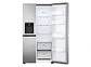 REFRIGERADOR SIDE BY SIDE LG GS66WPP 611L NO FROST PLATA - Miniatura 3