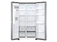REFRIGERADOR SIDE BY SIDE LG GS66WPP 611L NO FROST PLATA - Miniatura 7