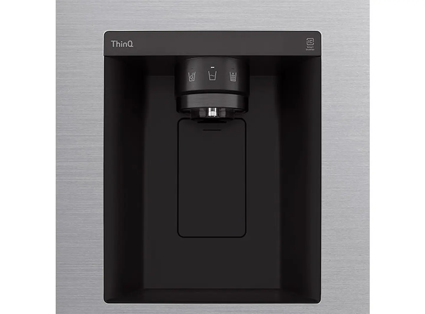 REFRIGERADOR SIDE BY SIDE LG GS66WPP 611L NO FROST PLATA 8