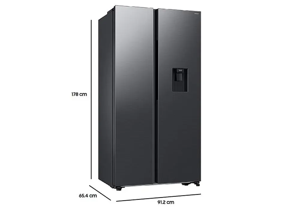 REFRIGERADOR SIDE BY SIDE SAMSUNG RS57DG4100B4 560L NO FROST NEGRO 2