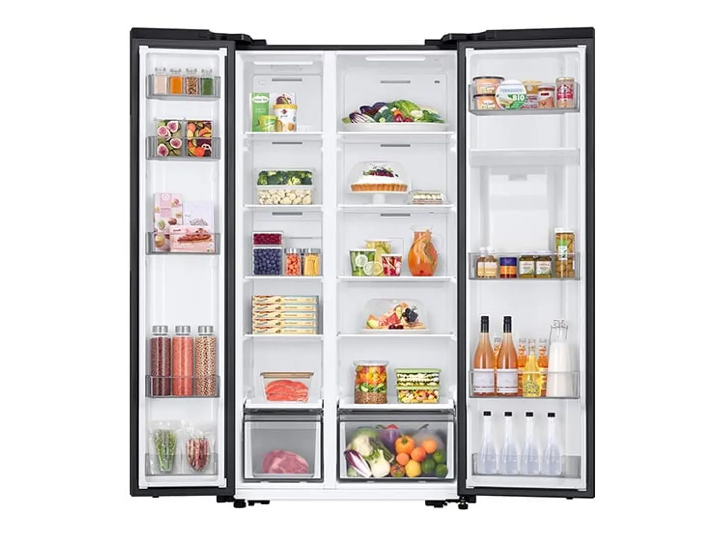 REFRIGERADOR SIDE BY SIDE SAMSUNG RS57DG4100B4 560L NO FROST NEGRO 5