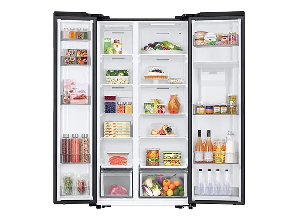 REFRIGERADOR SIDE BY SIDE SAMSUNG RS57DG4100B4 560L NO FROST NEGRO 5