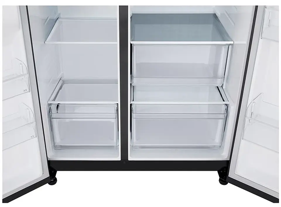 REFRIGERADOR SIDE BY SIDE LG GS66BPM 658L NO FROST GRAFITO 6