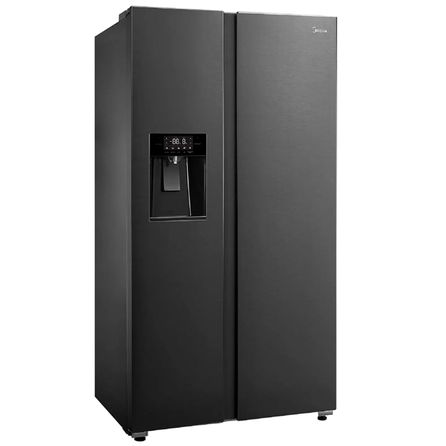 REFRIGERADOR SIDE BY SIDE MIDEA MDRS761FGEDX 569L NO FROST NEGRO 3