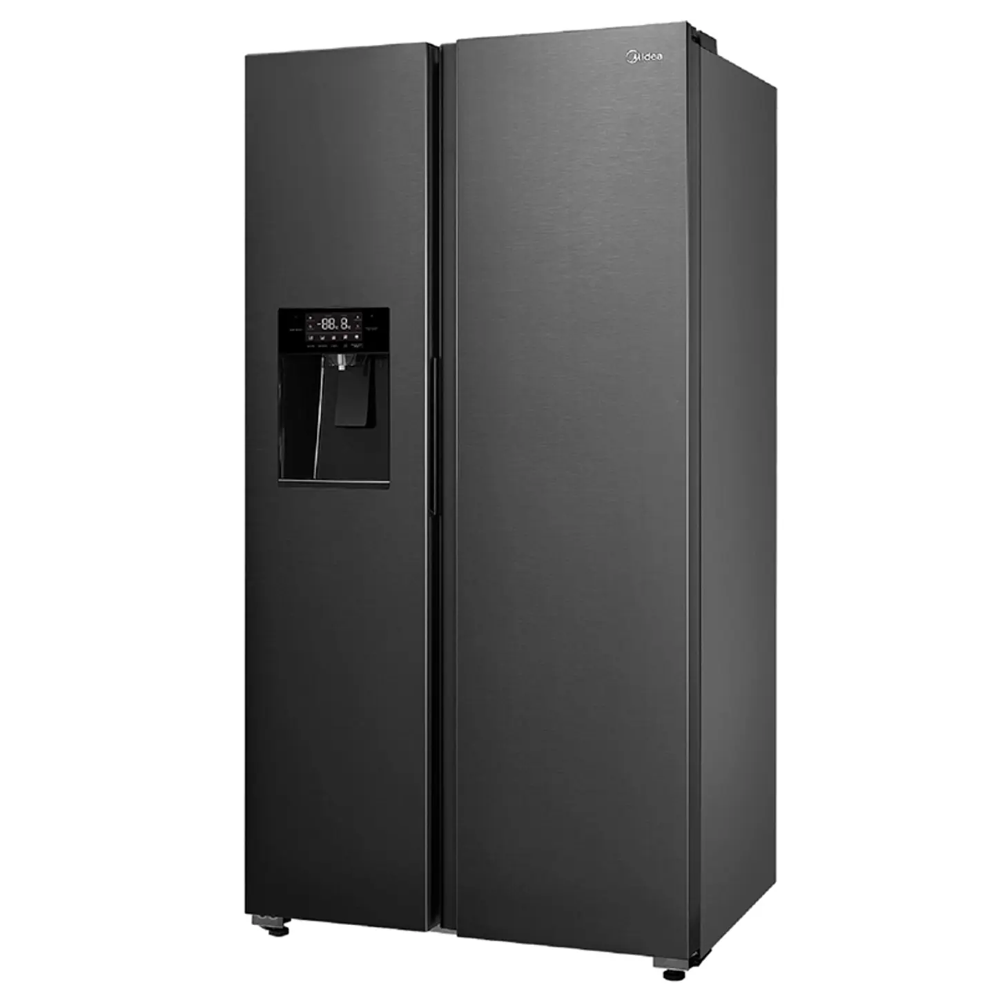 REFRIGERADOR SIDE BY SIDE MIDEA MDRS761FGEDX 569L NO FROST NEGRO 1