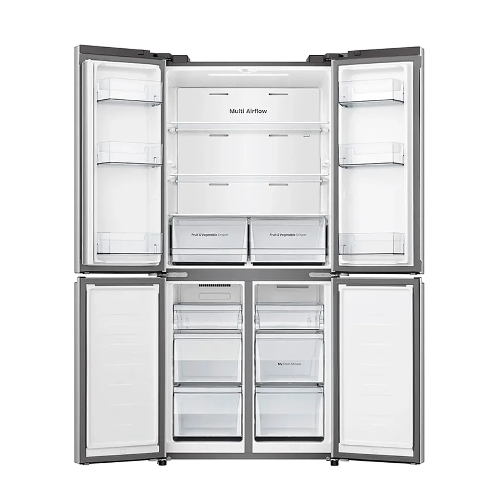 REFRIGERADOR SIDE BY SIDE HISENSE 456L NO FROST RQ5P470NECF 2