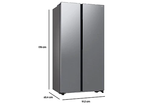 REFRIGERADOR SIDE BY SIDE SAMSUNG RS57DG4000M9 564L NO FROST ACERO