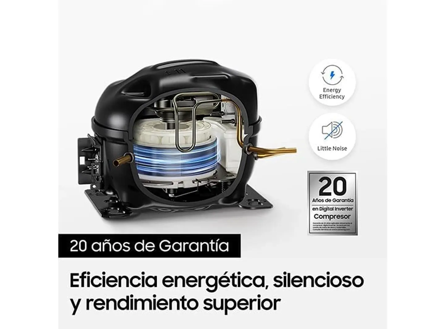 REFRIGERADOR SIDE BY SIDE SAMSUNG RS57DG4000M9 564L NO FROST ACERO 5