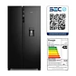 REFRIGERADOR FENSA 525L NO FROST SIDE BY SIDE SFX530B NEGRO - Miniatura 6